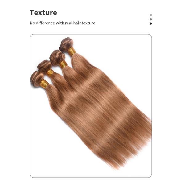 20inch 50.8cm Color 27 Bundles Honey Blonde Human Hair Bundles