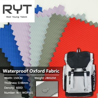 Le PVC tissé par sergé a enduit le polyester 100% imperméable de biens de tissu