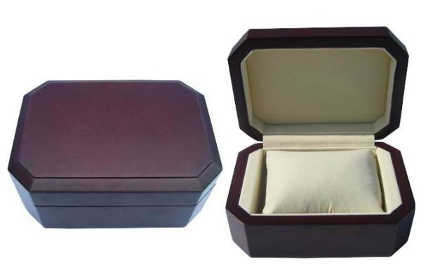 Luxury new leather wood watch box hot for cheap watch