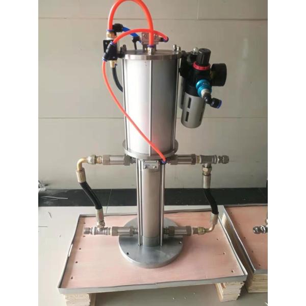 Retail Packaging Type CANS Pneumatic Booster Pump Boost Nitrogen and Natural Gas for Aerosol Filling Machine