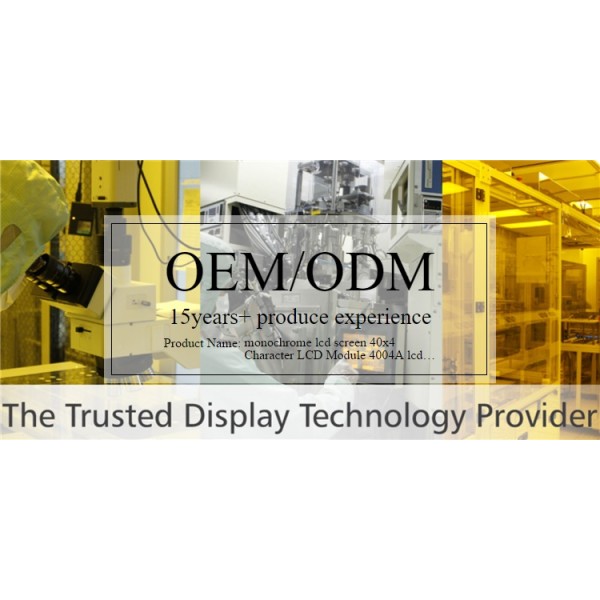 Monochrome Lcd Screen 40x4 Character LCD Module 4004A Lcd Display