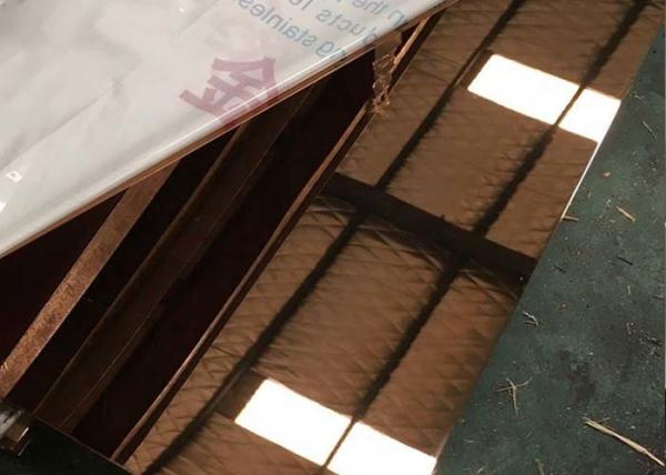 1219mm Width 304  Decorative Precoated  Art Panels Galvalume Steel Sheet