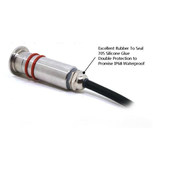 Mini Ground Solar Powered LED Lights , Outdoor Solar Yard Lights Silver Color