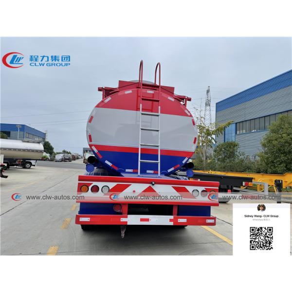 42000 Liter 30 Ton 35 Ton Tri Axle Semi Trailer For Fuel Transport