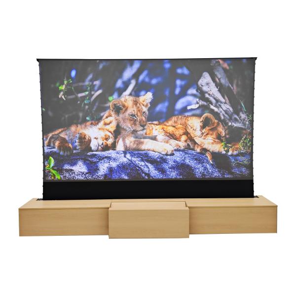 Motorized Laser TV Cabinet for Short Throw Projector 4k