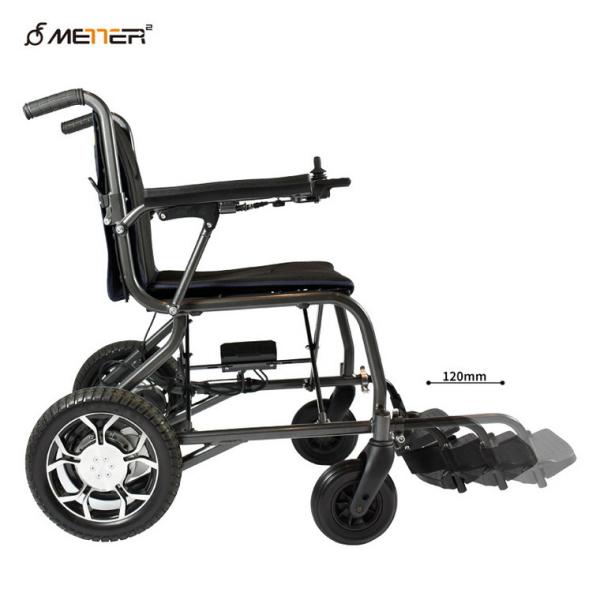 Handicapped Aluminum Alloy 16AH Classic Foldable Electric Wheelchair