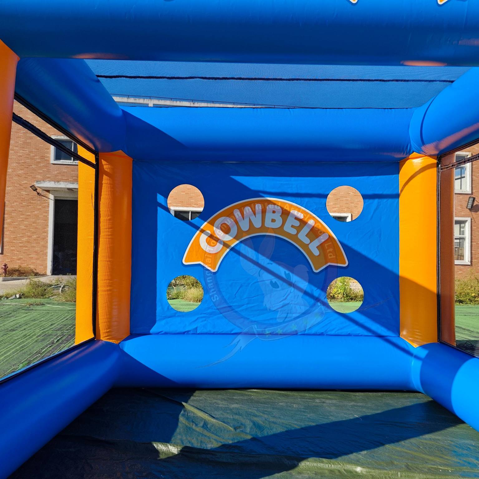 Custom Inflatable Goal Soccer Sports Gate With Logo Printing Portable Football Training Target Outdoor Activity Arch Event Branding Structure