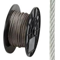 Cabos de aço galvanizados 7x7 7x19 1x12 304 316 316L