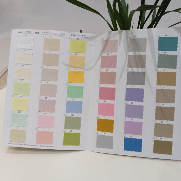 Tissus respirants et anti-transpiration pour sweat-shirt en polyester décontracté 105GSM