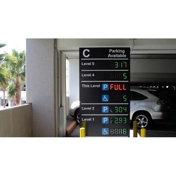 Проводник стоянки СИД цифров строки стоянки EN12966 960×960mm VMS одиночный