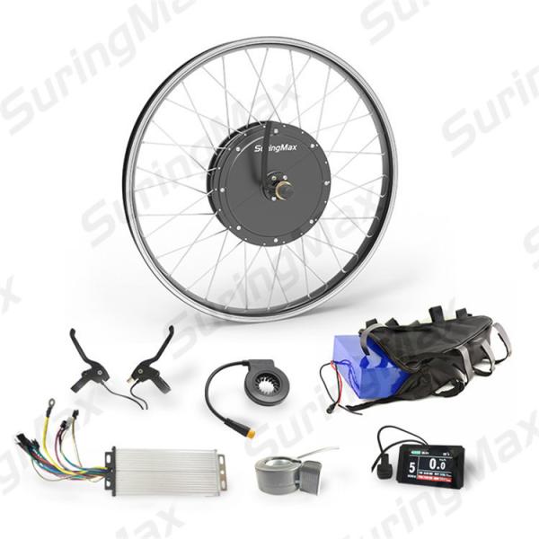 72v 3000w Mxus Ebike Kit Brushless Hub Motor With 4-6 Hours Charging Time