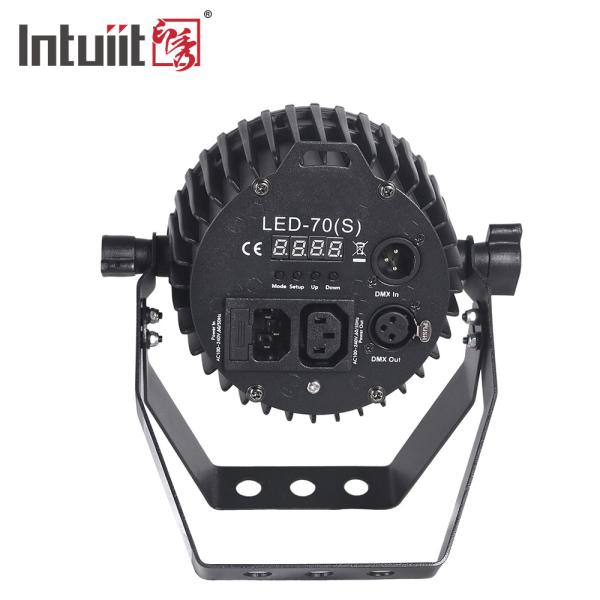 Iluminação de palco para festas de casamento 7pcs 22W 3in1 rgb led par luz para DJ disco