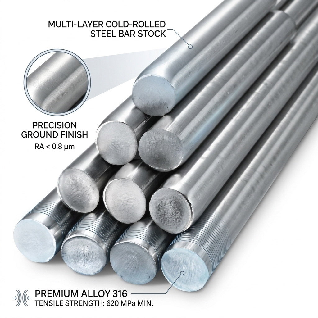 Corrosion Resistant 304L Stainless Steel Seamless Pipe with 6-813mm OD for Marine Pipeline