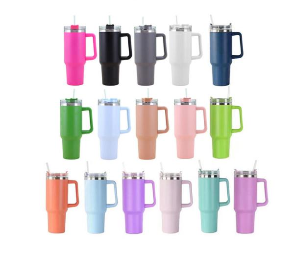 Logotipo personalizado 40oz 304 de aço inoxidável General-1 Vacuum Flask Bottle Cup Tumbler de água para no carro