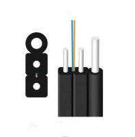 FTTH câbles à décharge 1 noyau 2 noyau en acier LSZH câble à fibre optique pour intérieur et extérieur