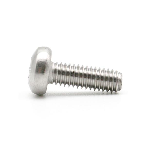 Small Six Lobes Hex Socket Stainless Steel Pan Head Torx Screw