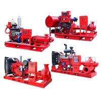 Indoor Fire Hydrant Diesel Engine Fire Pump Set 500L/Hour for Garment Shops