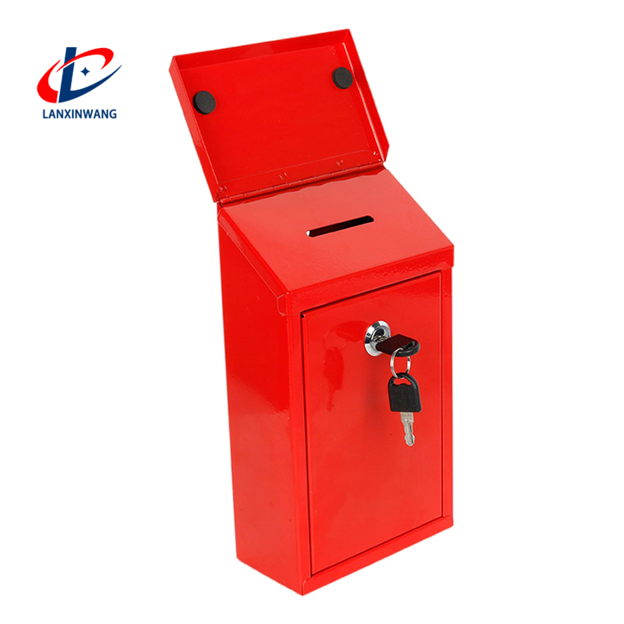 Lockable Drop Boxes Custom Metal Fabrication for Schools Collecting Feedback