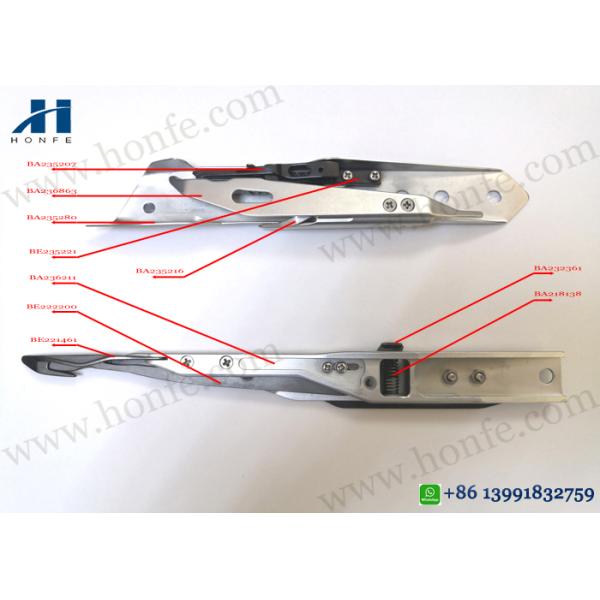 Pure Picanol Loom Spare Parts Gamma-X Heavy Thick Yarn Gripper Be235226 L / Be237304 R