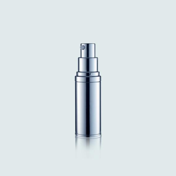 Gold And Silver Aluminum Cosmetic Parts Airless Bottle Shoulder ISO14001