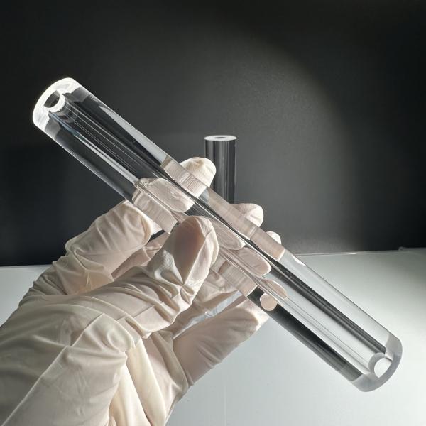 Transparent Sapphire Rod - High Tolerance for Industrial Needs KY Sapphire tube rods