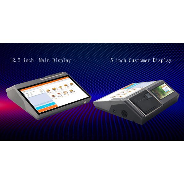 All In One Pos System Desktop Machine with Touch Screen and Built-in 80mm Thermal Printer