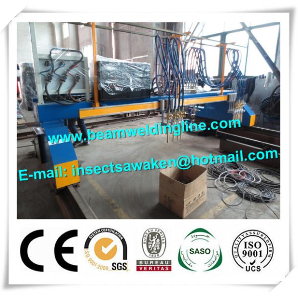 Plate Cnc Plasma Cutting Machine For Flame / H Beam Steel Production Line