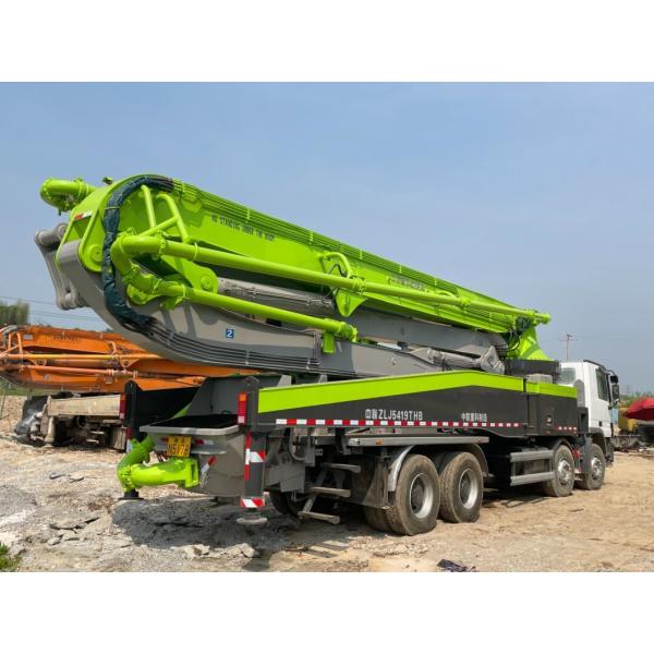 13750*2500*4000 mm ZLJ5419THB Truck Mounted Pump 52 Meter for Ready Mix Heavy Equipment