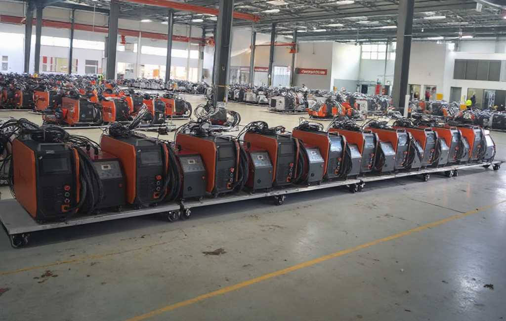Сподручный сварочный аппарат лазера волокна 1000W GW Raycus JPT IPG CW
