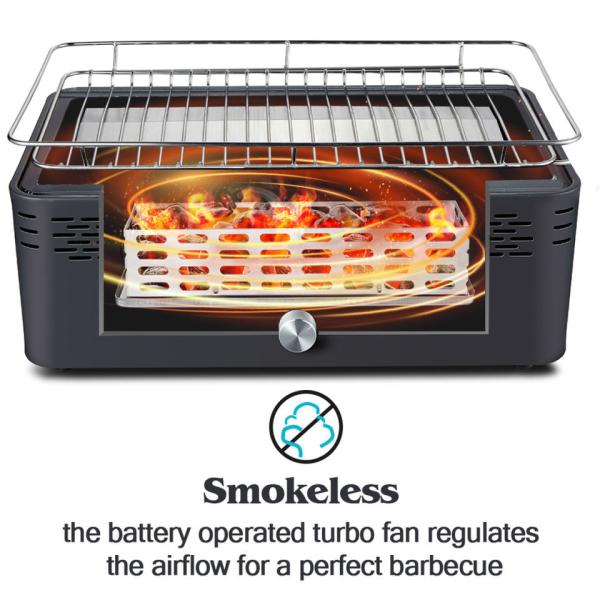 ODM Charcoal BBQ Stove Grill Stainless Smokeless Korean Bbq Grill Table
