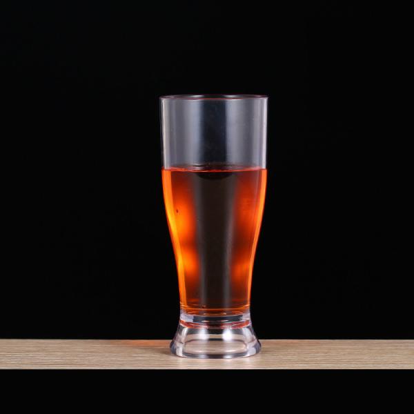 OEM Clear Plastic Pilsner Glasses Acrylic Juice Glasses Unbreakable