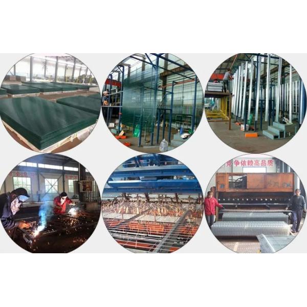 Гальванизированные 4 изгибают безопасность 4.0мм 358 ограждая для школ/парков