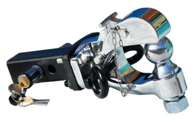 STAINLESS STEEL 304 PINTLE HOOK Electroplated Tiger Head Trailer Tow Hook With Lock / Bolt /Hitch STEEL TOOK HOOK