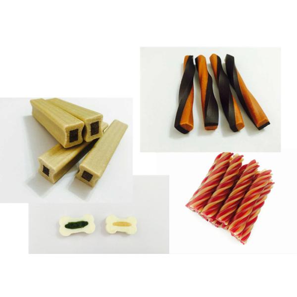 Fully Stanless Steel Pet Treat Machine Capacity Of 100 - 200kg Per Hour