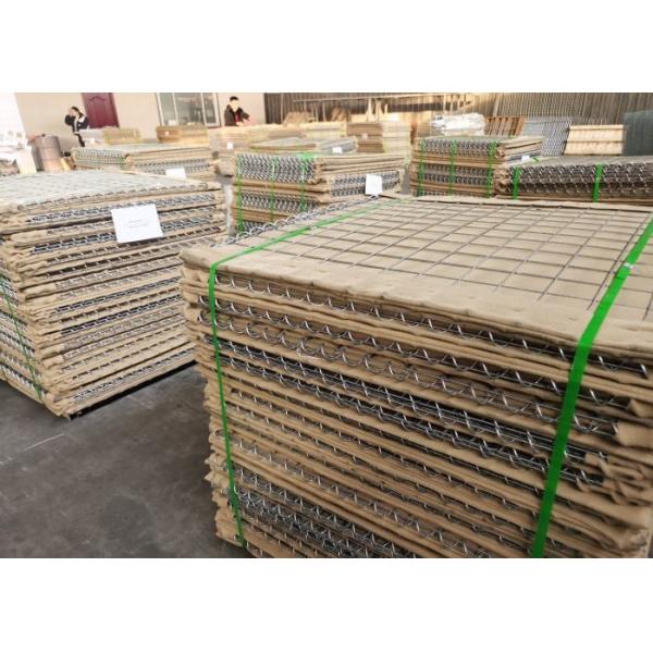 Барьеры Gabion высокой напряженности цвета песка защитные для гражданских лиц спасительной гавани