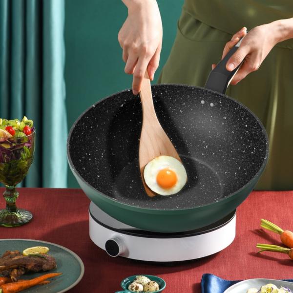 Hot Selling 3 Piece Nonstick Cooking Cookware Sets Nonstick Aluminum Kitchen Ware Milk Pot Frying Pan Cooking Pot Set