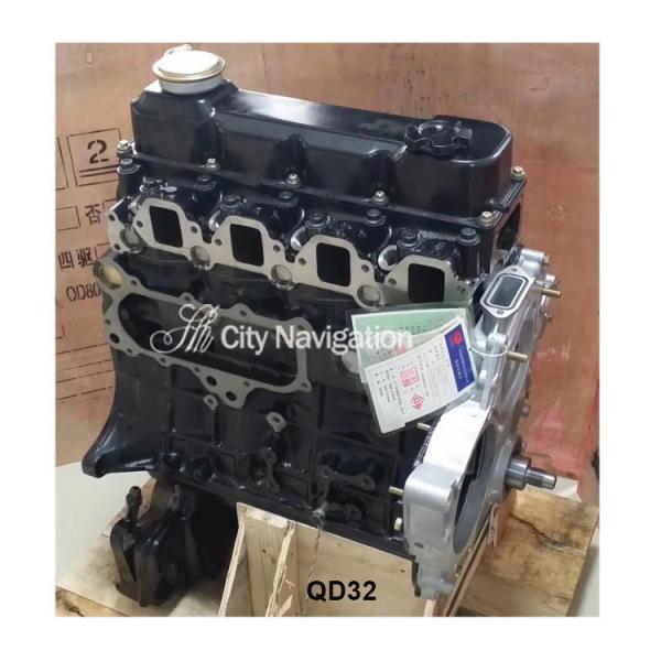 TS16949 IS09001 Certified QD32 Auto Engine Assembly Long Block Motor for Nissan 3.2L