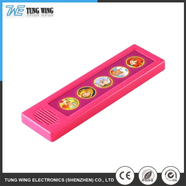 ABS Material Sound Book Educational Toy with Remote Control and Sound Recording Voice Module