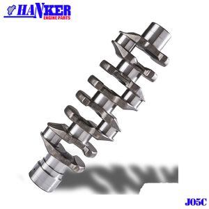 J05C J05E Forged Steel Crankshaft SK210-8 SK250-8 SK200-8 For Hino 13411-2281 134112281