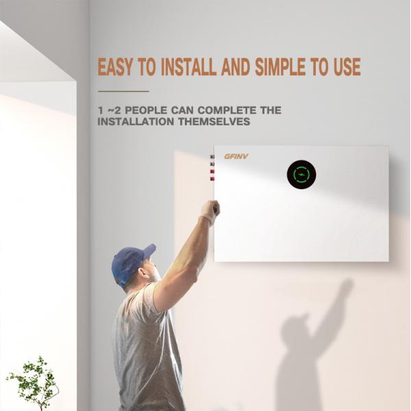 51.2 V 100Ah Lifepo4 Battery Home Energy Storage Battery 7KWh Ip65