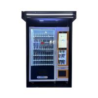 Máquina de venta de refrescos con elementos resistentes a las conchas para evitar robos
