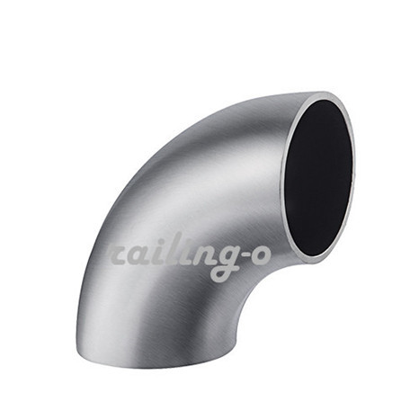 Handrail Stainless Steel Elbow Fitting Welding 90 Degree Elbow  AISI 304