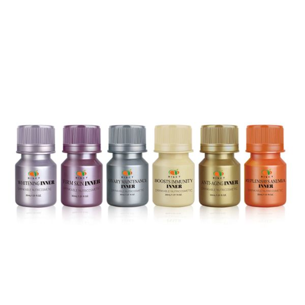 OEM Private Label Collagen Peptides Drink 30ml With 250mg Glutathione 5,000mg Collagen Peptides Liquid Supplement