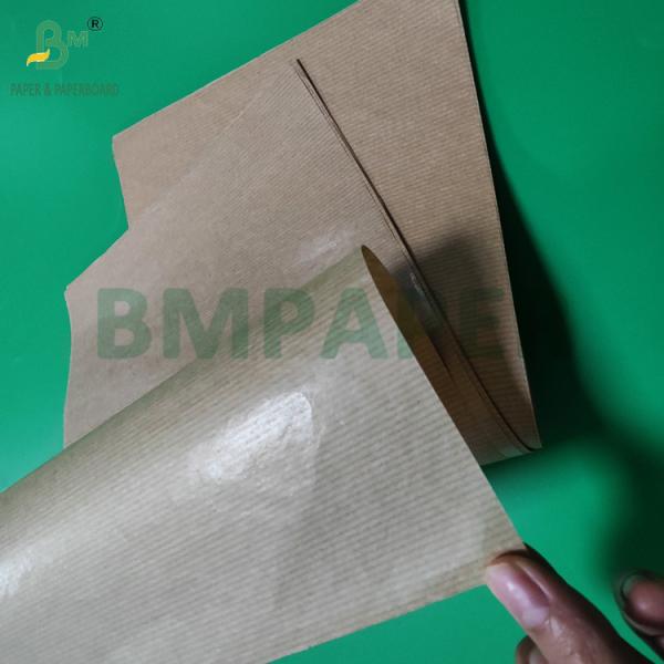 50 g de papier d'emballage kraft pour sacs à grains de café 750 mm 1 côté brillant