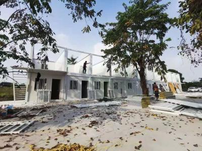 Casas de contêineres de armazenamento pré-fabricadas de 20 pés