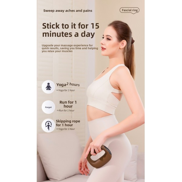 OEM Massage Device Fascia Ring Vibrating Massager for Full-Body Deep Tissue Muscle Soreness Relief & Relaxation Muscle Recovery