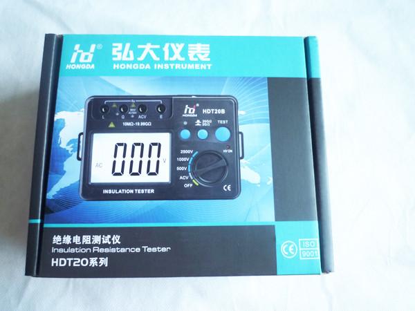 High Precision Insulation megger tester , commercial electric digital multimeter
