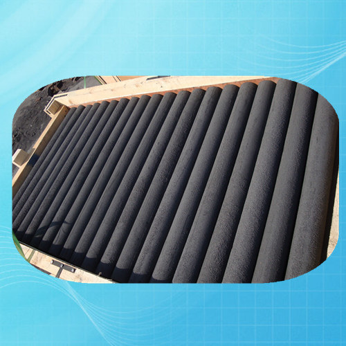Low Density Carbon Graphite Tube for 100% Carbon Furnace Electrode Rod Bulk Density 1.65