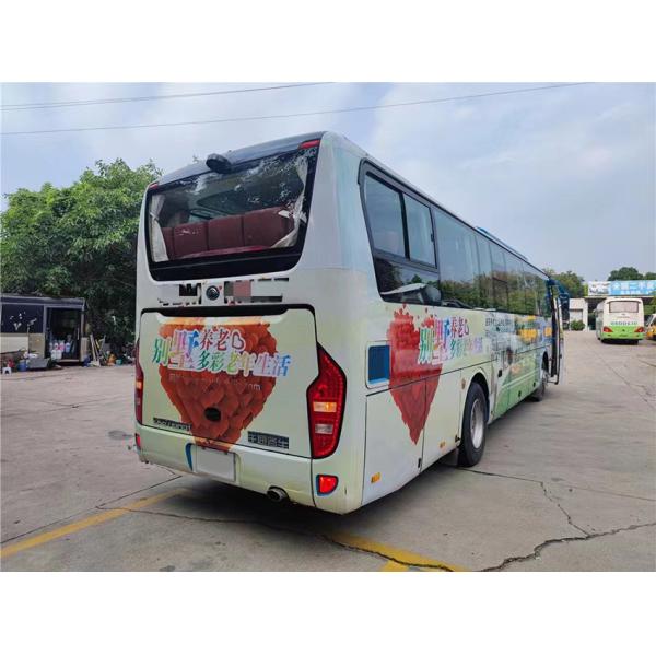 Grandes ônibus usados Yutong Transmissão manual Motor diesel de 11m Ônibus urbano usado