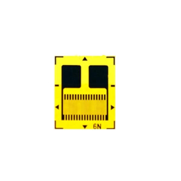 Jauge de contrainte BF350-3FB pour contraintes de flexion, faible dispersion et haute sensibilité, conception à grille double parallèle
